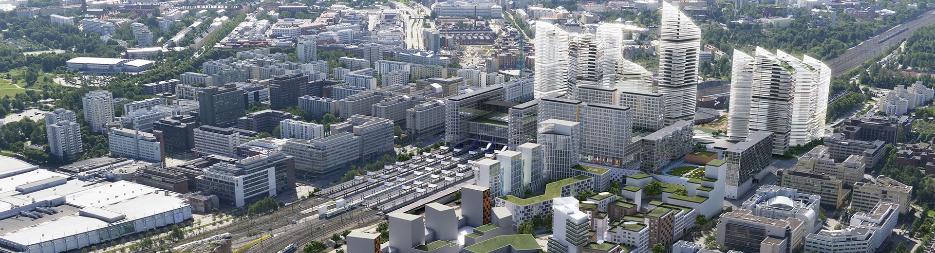 Construction of Tripla Tripla by YIT